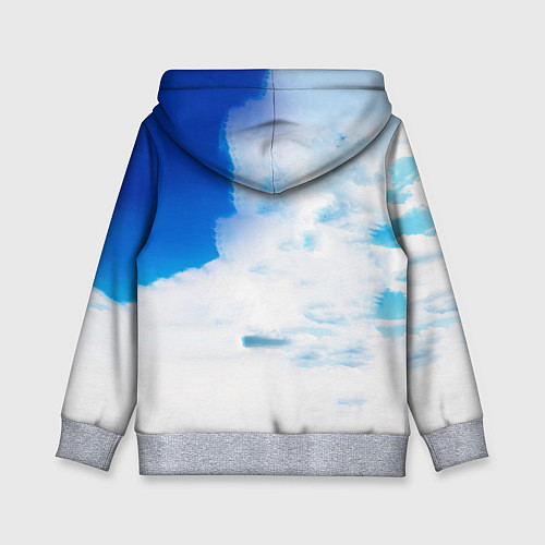 Детская толстовка ПЛАТИНА SOSA MUZIK / 3D-Меланж – фото 2