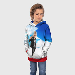 Толстовка-худи детская ПЛАТИНА SOSA MUZIK, цвет: 3D-красный — фото 2