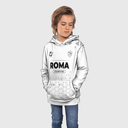 Толстовка-худи детская Roma Champions Униформа, цвет: 3D-белый — фото 2