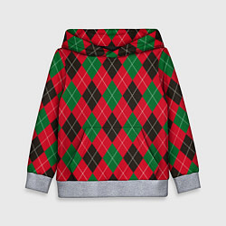Детская толстовка Классический аргайл