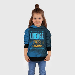 Толстовка-худи детская Игра Lineage: PRO Gaming, цвет: 3D-черный — фото 2