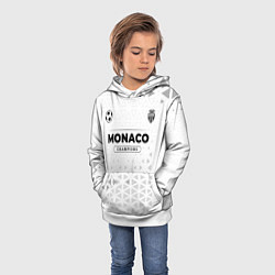 Толстовка-худи детская Monaco Champions Униформа, цвет: 3D-белый — фото 2