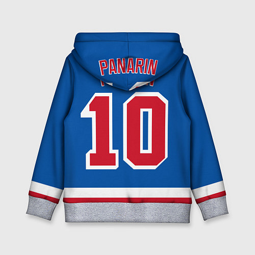 Детская толстовка Артемий Панарин Rangers / 3D-Меланж – фото 2