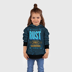 Толстовка-худи детская Игра Rust: PRO Gaming, цвет: 3D-черный — фото 2