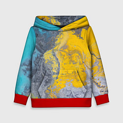 Детская толстовка Извержение Красок