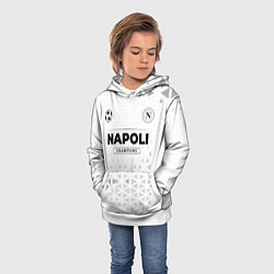 Толстовка-худи детская Napoli Champions Униформа, цвет: 3D-белый — фото 2