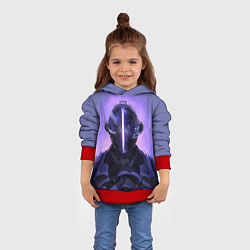 Толстовка-худи детская Bondrewd из аниме Made in Abyss, цвет: 3D-красный — фото 2