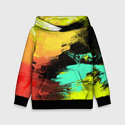 Детская толстовка Яркий красочный гранж