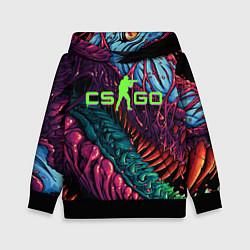 Толстовка-худи детская CS GO - HYPERBEAST, цвет: 3D-черный