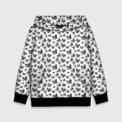 Детская толстовка Череп без челюсти