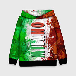 Детская толстовка Флаг Италии - кляксы