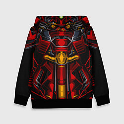 Детская толстовка Костюм железного красного робота