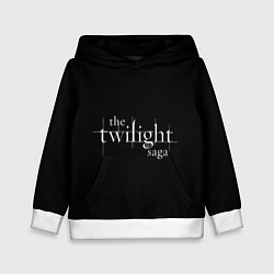 Толстовка-худи детская The twilight saga, цвет: 3D-белый