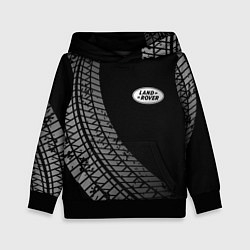 Детская толстовка Land Rover tire tracks