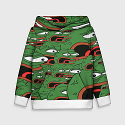 Детская толстовка Пепе лягушка