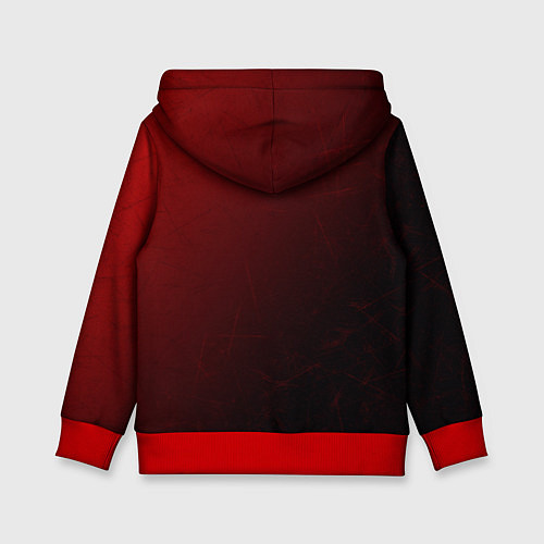 Детская толстовка Tekken 8 - logo / 3D-Красный – фото 2