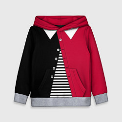 Толстовка-худи детская Праздничный новогодний карнавальный костюм Буратин, цвет: 3D-меланж