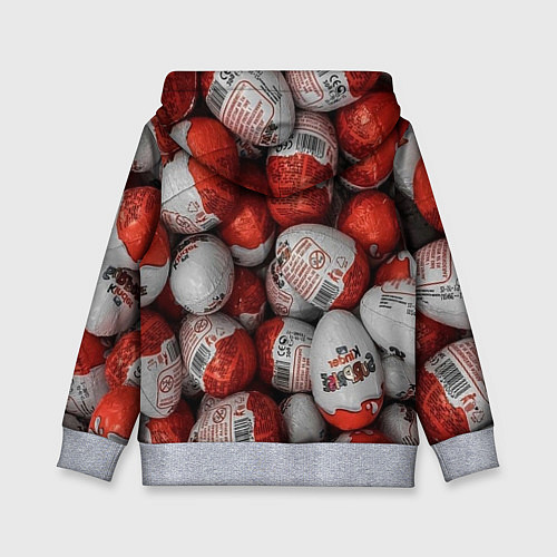 Детская толстовка Фон из киндер сюрприз / 3D-Меланж – фото 2