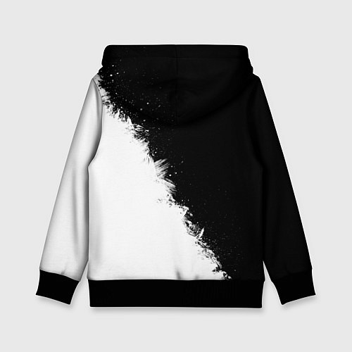 Детская толстовка Мерседес - АМГ - Краски / 3D-Черный – фото 2