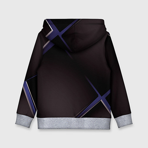 Детская толстовка Сайно в ромбе / 3D-Меланж – фото 2