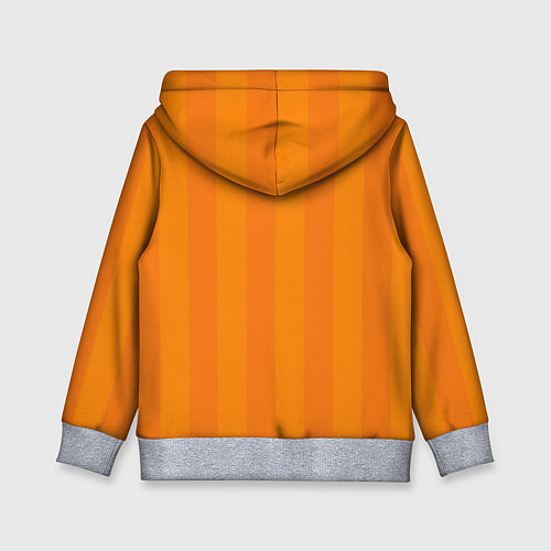 Детская толстовка Тыква - Майнкрафт - Хеллоуин / 3D-Меланж – фото 2