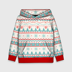 Детская толстовка Новогодний свитер, но без оленей