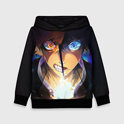 Толстовка-худи детская Blue Lock anime, цвет: 3D-черный