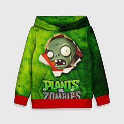 Толстовка-худи детская Green zombie, цвет: 3D-красный