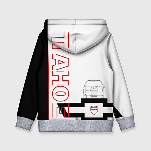 Детская толстовка Tahoe club chevrolet / 3D-Меланж – фото 2