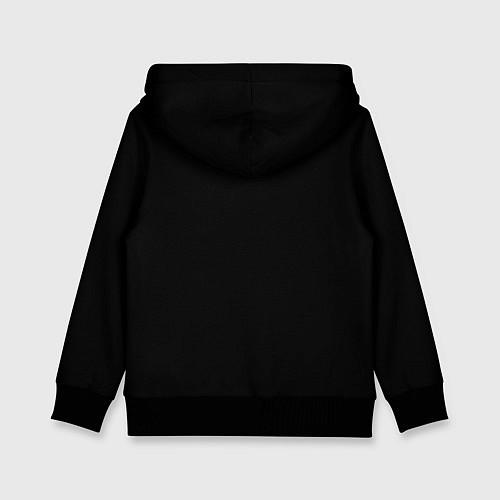 Детская толстовка Stray Kids white logo / 3D-Черный – фото 2