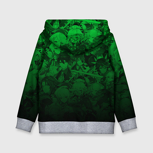 Детская толстовка Аль-Хайтам - genshin impact / 3D-Меланж – фото 2