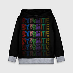 Детская толстовка BTS dynamite music