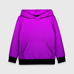 Детская толстовка Ярко-фиолетовый градиент