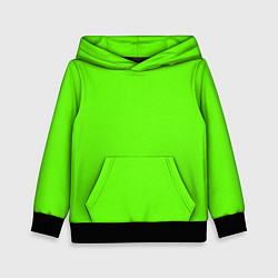 Детская толстовка Кислотный зеленый