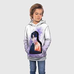 Толстовка-худи детская Субин и его тень, цвет: 3D-меланж — фото 2