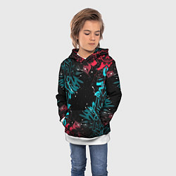 Толстовка-худи детская Graffity street art, цвет: 3D-белый — фото 2