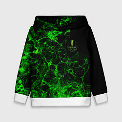 Толстовка-худи детская Monster energy cup, цвет: 3D-белый