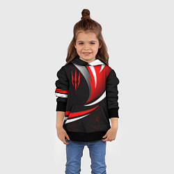 Толстовка-худи детская Ведьмак - спортивная униформа, цвет: 3D-черный — фото 2
