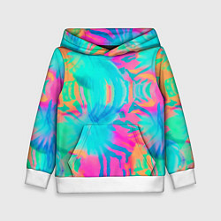 Детская толстовка Кислотный тай-дай: паттерн