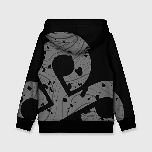 Детская толстовка Форма Cloud 9 black / 3D-Черный – фото 2