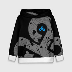 Детская толстовка Форма Cloud 9 black