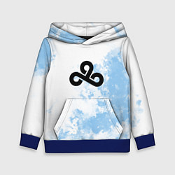 Толстовка-худи детская Cloud9 Облачный, цвет: 3D-синий