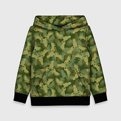 Детская толстовка Лоси - камуфляж