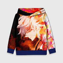 Толстовка-худи детская Адский Рай Габимару, цвет: 3D-синий