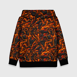 Детская толстовка Огненная лава