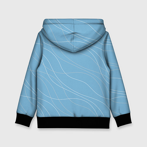 Детская толстовка Ласточка Суми-ё / 3D-Черный – фото 2