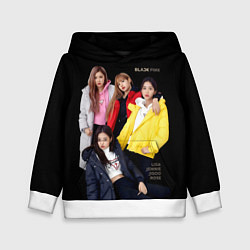 Толстовка-худи детская Blackpink Bright jackets, цвет: 3D-белый