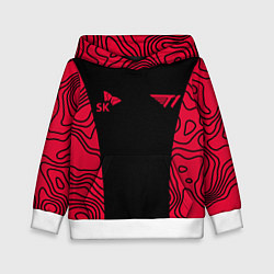 Детская толстовка T1 форма red