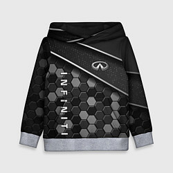 Детская толстовка Infiniti - черный металл