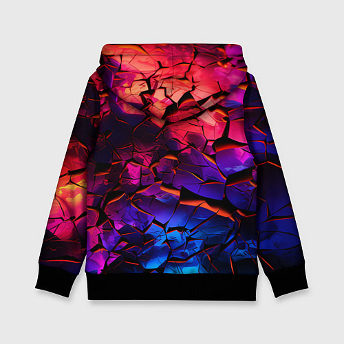 Детская толстовка Светящаяся Земля / 3D-Черный – фото 2